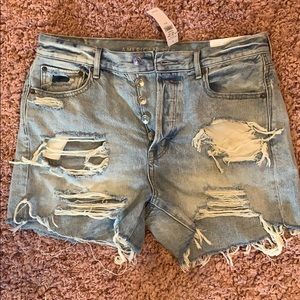 American eagle 90s boyfriend Jean shorts